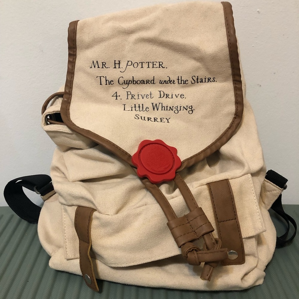 Lovely Harry Potter Address Envelope Tie Bag